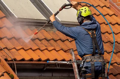Démoussage et hydrofuge de toiture à Rouffignac